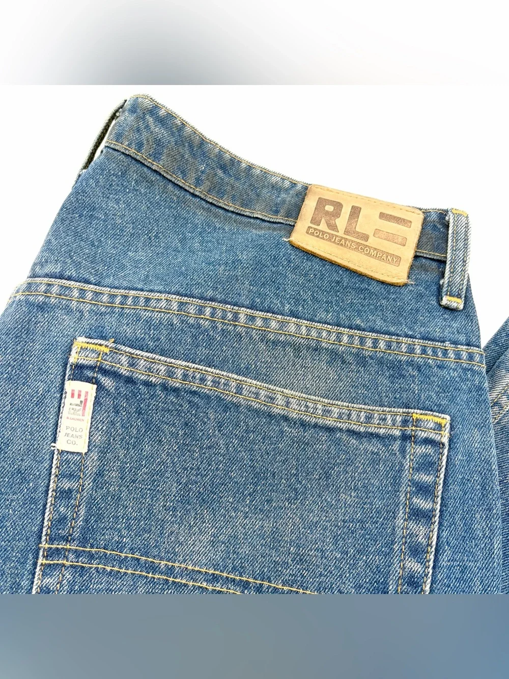 Ralph Lauren RL Polo Jeans Co Classic Blue Denim Jeans